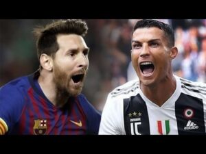 Messi and Ronaldo facing off